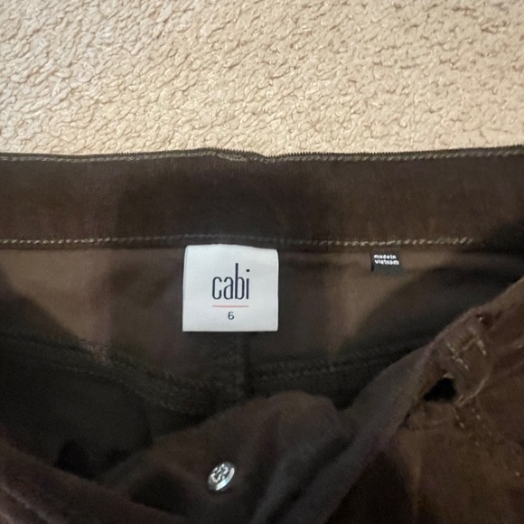 Cabi brown corduroy pants size 6 - Picture 4 of 4